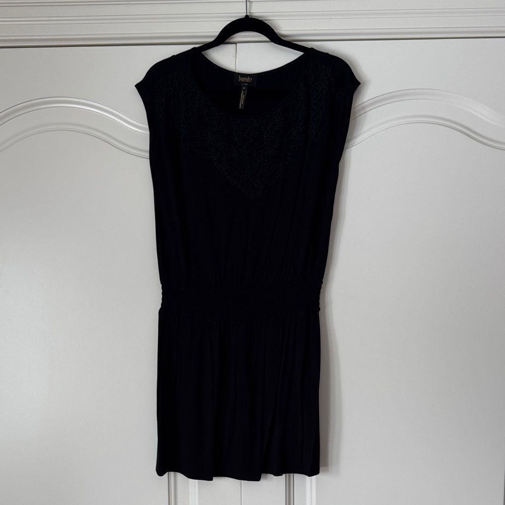 Laundry By Shelli Segal Black Mini Dress
